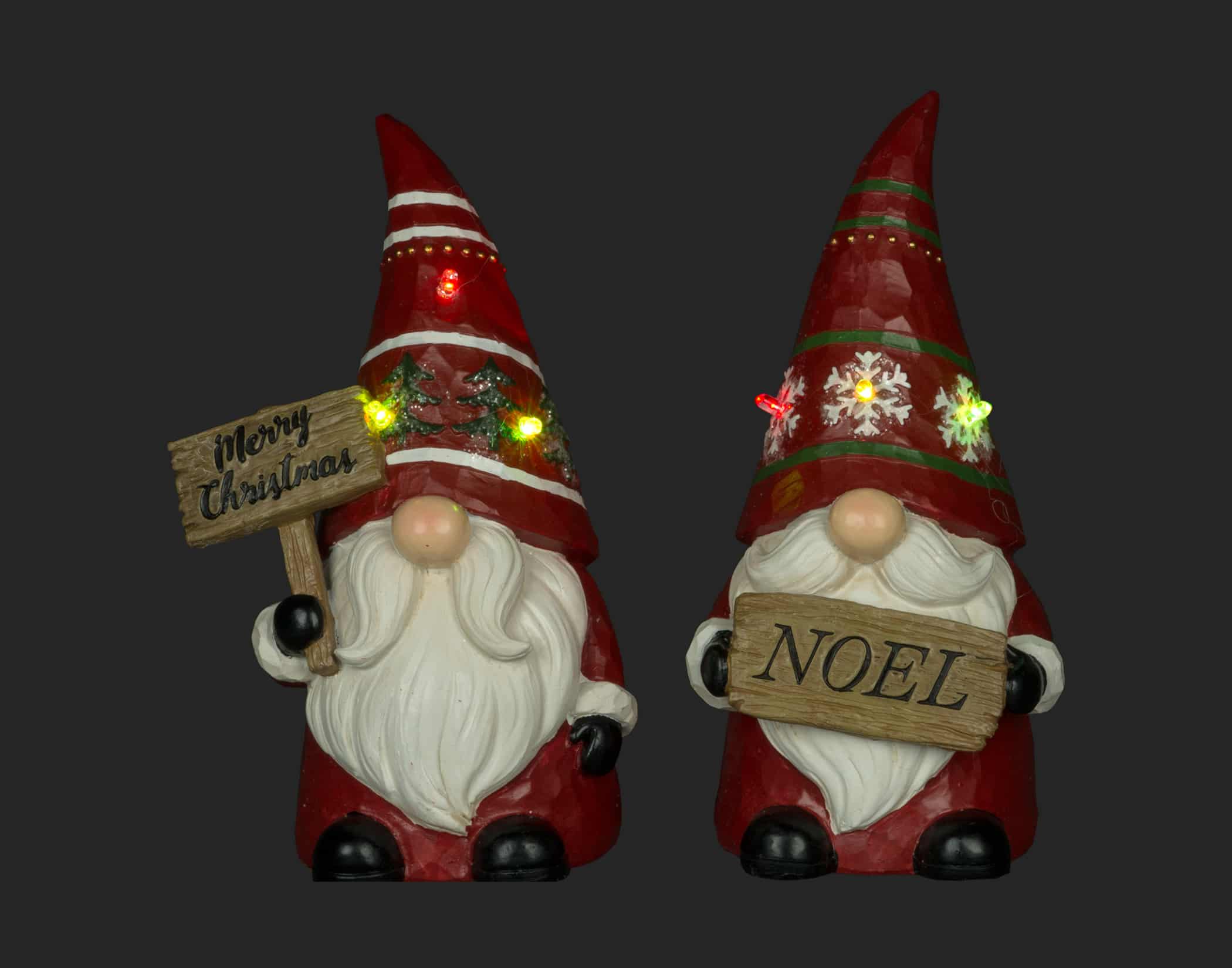 9&Amp;Quot; Led Gnome With Sign 4 9&Amp;Quot; Led Gnome With Sign - Image 2