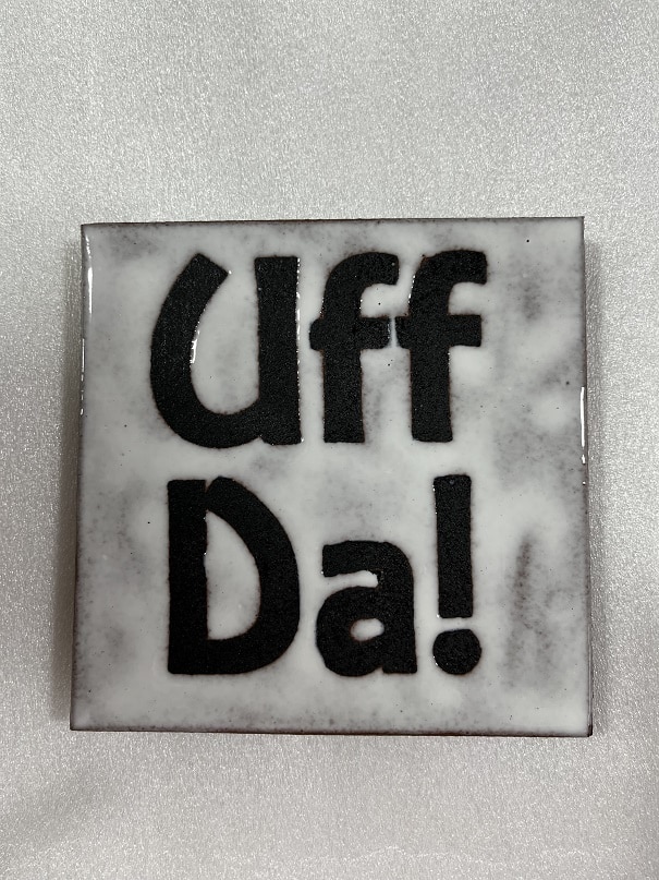 Fired Up Tiles &Amp;Amp;Amp; Coasters - Various Designs 5 Lt200 Uffda Tile